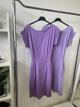 Kép betöltése a galériamegjelenítőbe: 6429 BASIC öves-zsebes pamut ruha