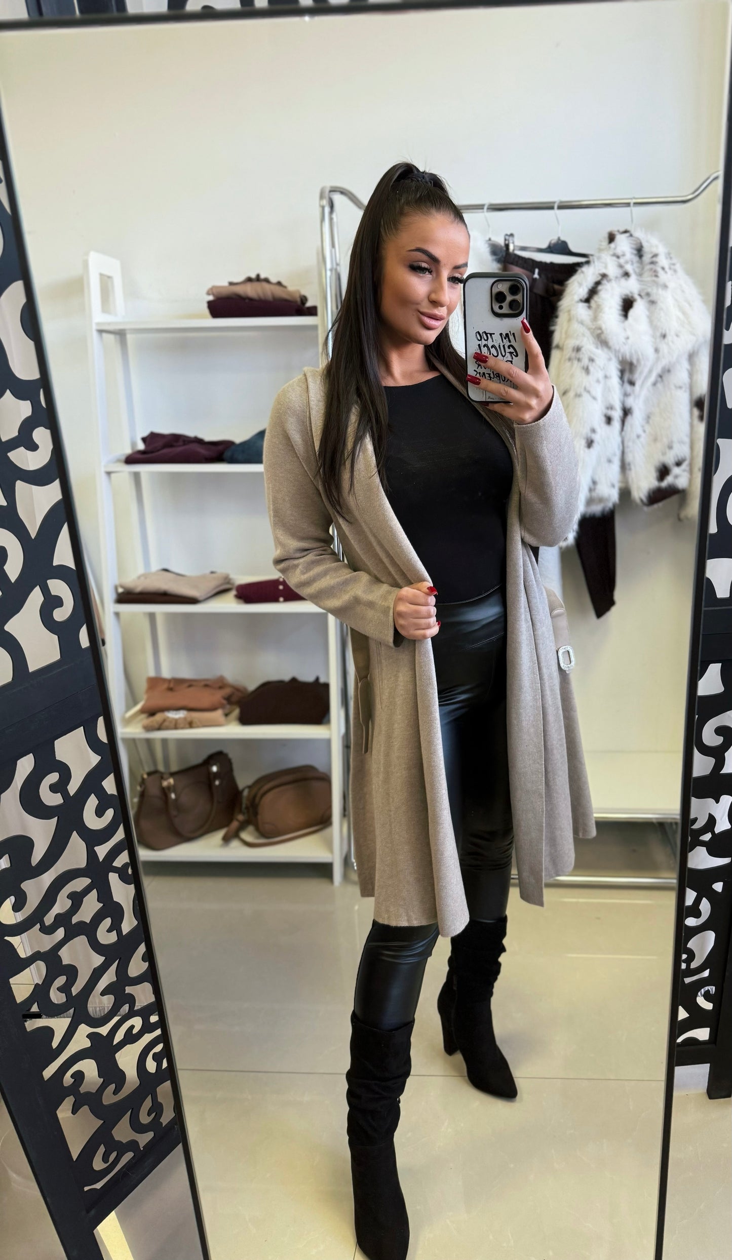 5911 SOPHIE öves kardigán