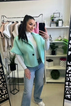 Kép betöltése a galériamegjelenítőbe: 36365 ISABELL rövid ujjú átmneneti kabát