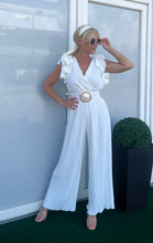 Kép betöltése a galériamegjelenítőbe: 57052 DEBY pliszirozott/fodros overál