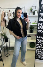 Kép betöltése a galériamegjelenítőbe: 36365 ISABELL rövid ujjú átmneneti kabát