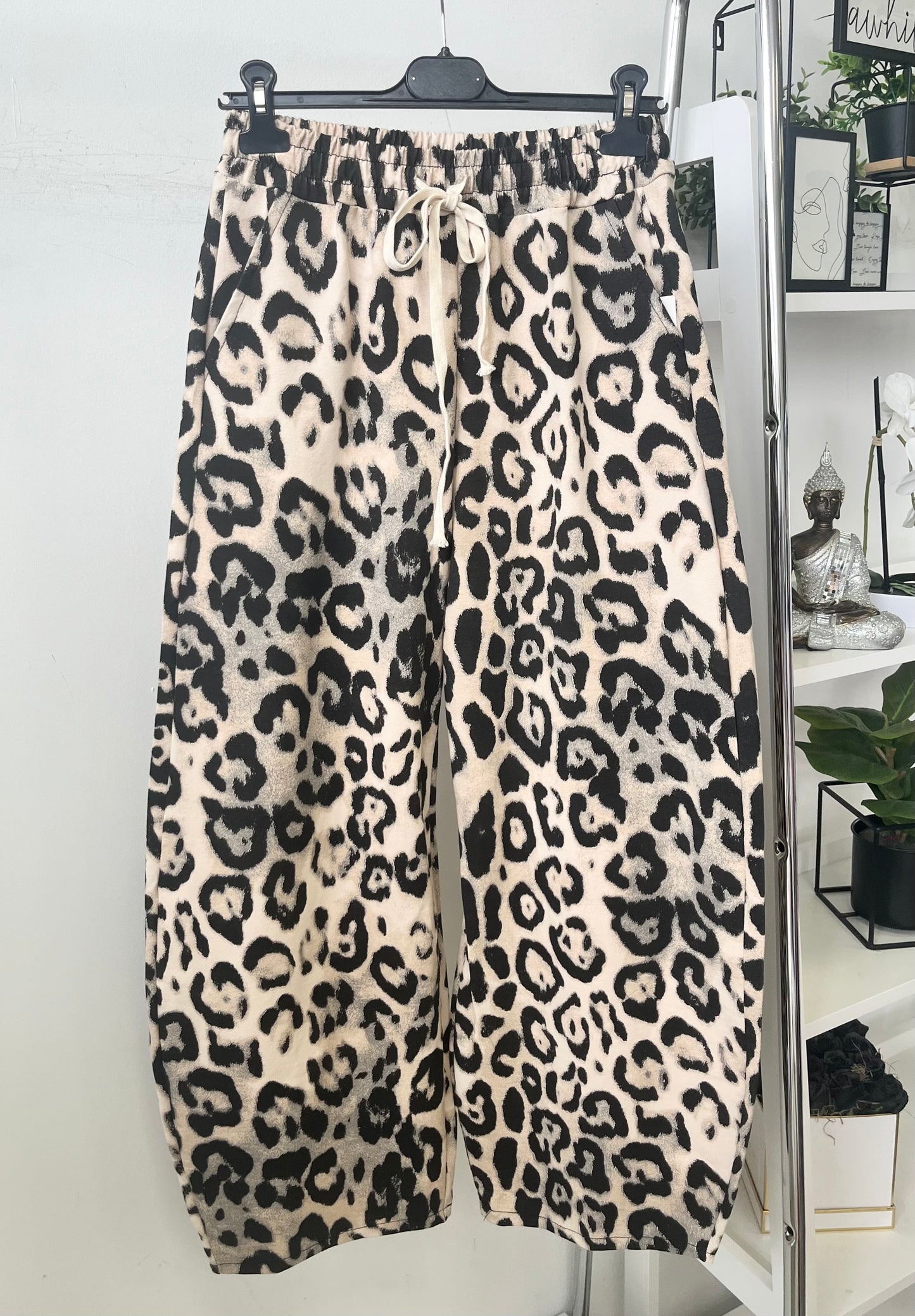8181 LEOPARD balloon pamut nadrág