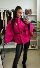 Kép betöltése a galériamegjelenítőbe: 2956 MARION öves poncsó