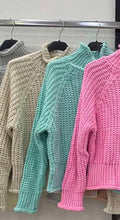 Kép betöltése a galériamegjelenítőbe: 067 MOLLY VASTAG kötésű pulóver