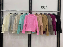 Kép betöltése a galériamegjelenítőbe: 067 MOLLY VASTAG kötésű pulóver