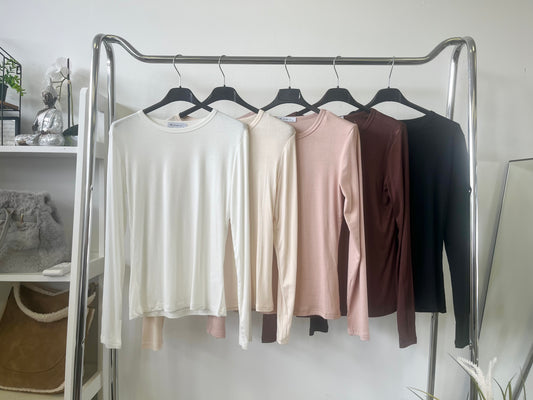 98089 POLLA basic hosszú ujjú felső