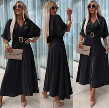 Kép betöltése a galériamegjelenítőbe: 2101 LUJZA öves ruha