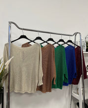 Kép betöltése a galériamegjelenítőbe: 1236 SZATĖN szalagos csillogós felső