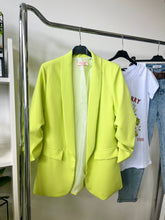 Kép betöltése a galériamegjelenítőbe: 80172 LONG blézer/szines