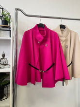 Kép betöltése a galériamegjelenítőbe: 2956 MARION öves poncsó