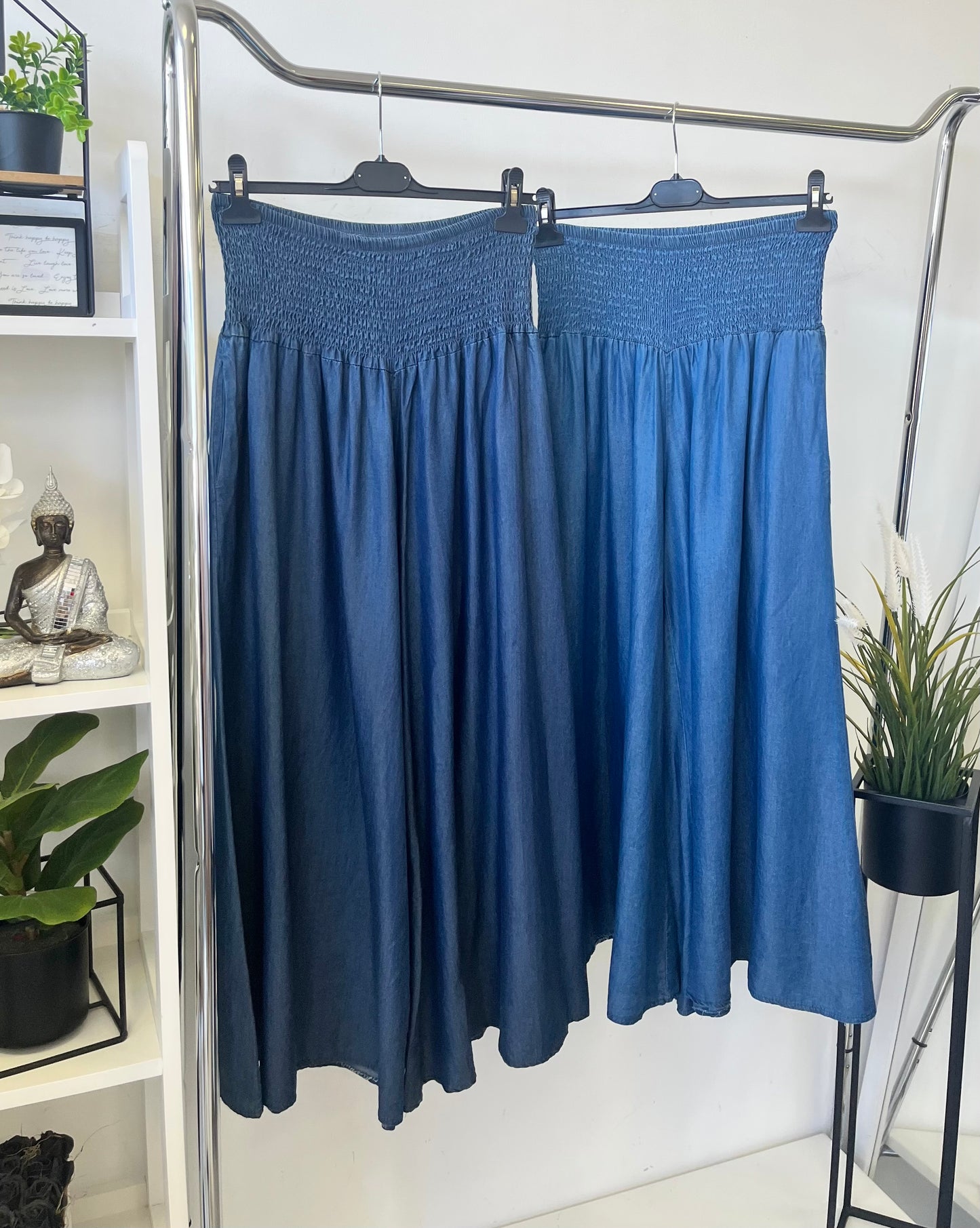 779 TAMARA farmer hatású nadrág/szoknya