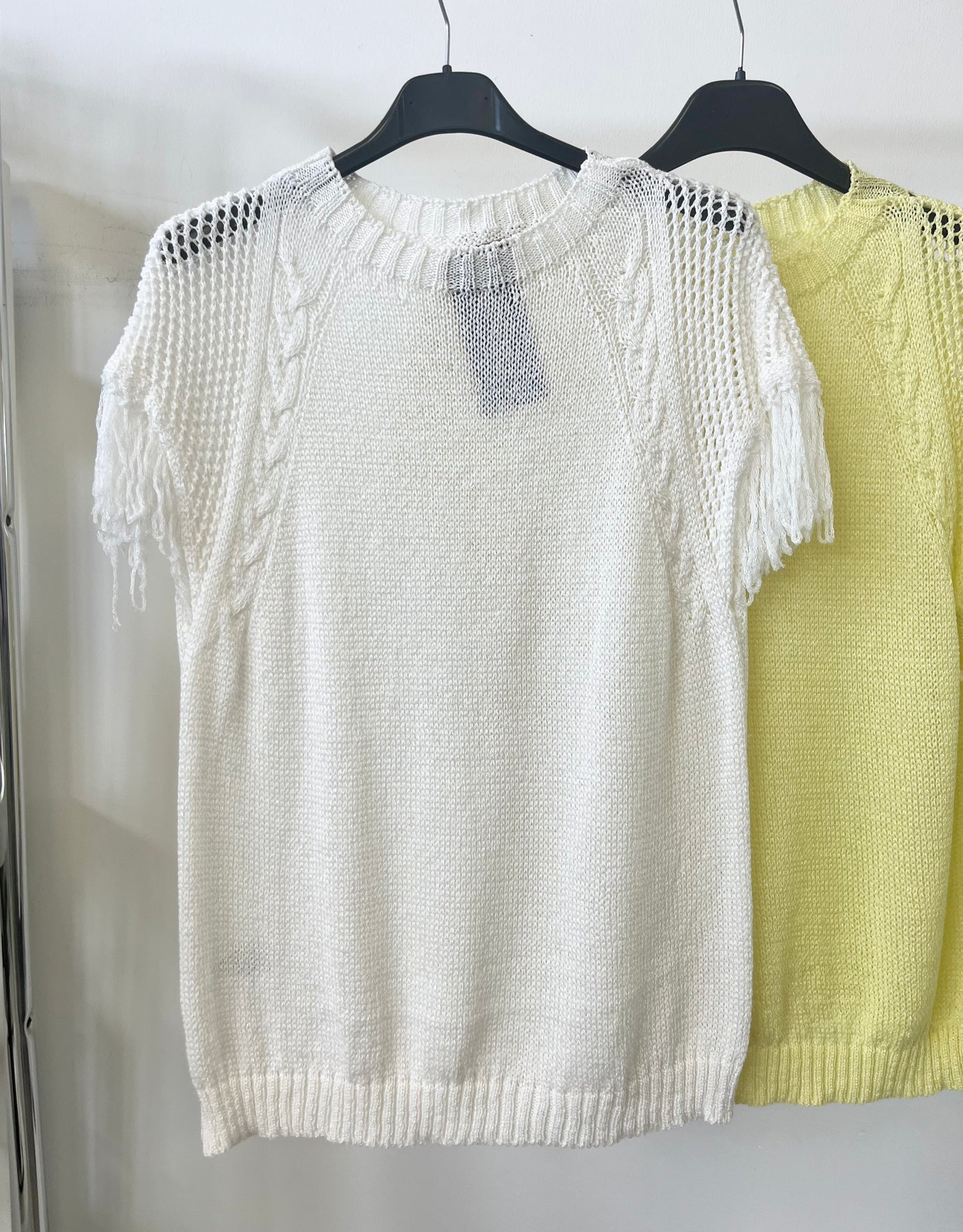4162 LUREX rojtos ujjú felső