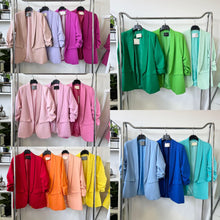 Kép betöltése a galériamegjelenítőbe: 80172 LONG blézer/szines