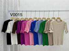 Kép betöltése a galériamegjelenítőbe: 0015 FERGIE basic kötött felső