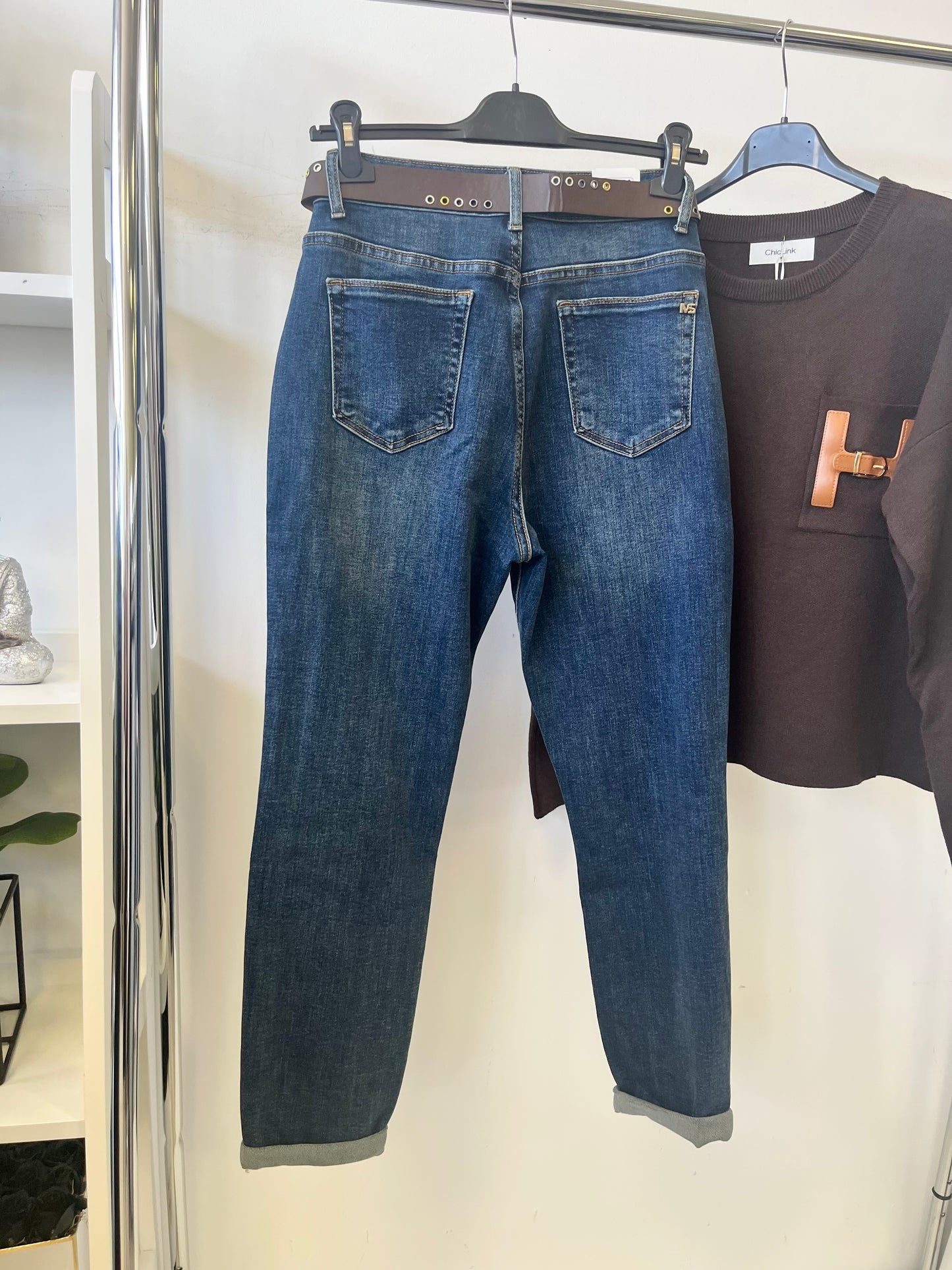 3568 INDIGÓ loose fit farmer övvel