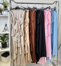 Kép betöltése a galériamegjelenítőbe: 12370 ALINA elől fodros felső+ nadrág szett