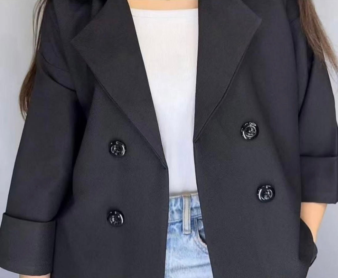 12885 LOTTE oversized átmeneti kiskabát