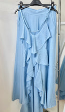 Kép betöltése a galériamegjelenítőbe: 12370 ALINA elől fodros felső+ nadrág szett