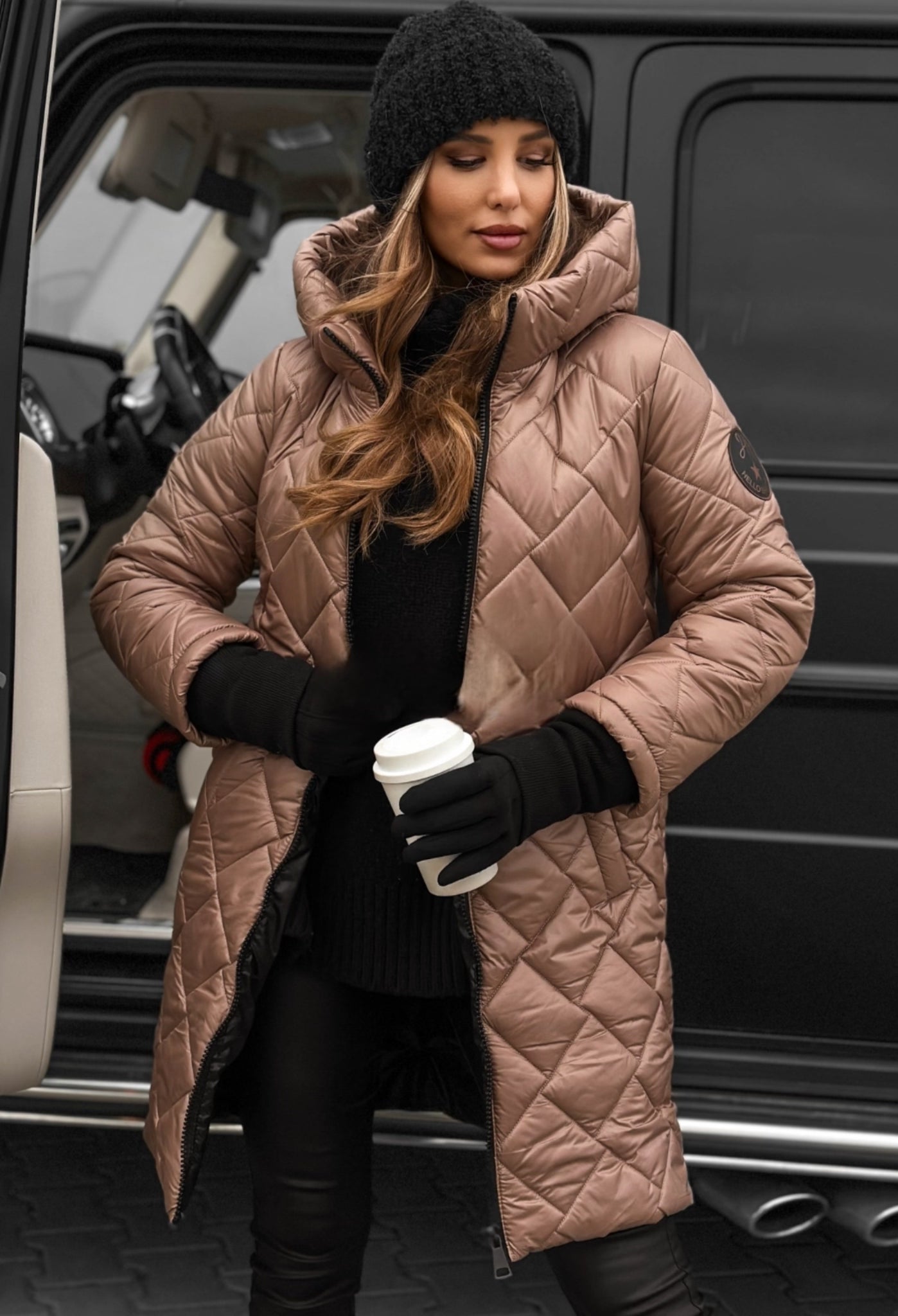 88903 RENATA steppelt kabát