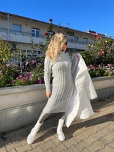 Kép betöltése a galériamegjelenítőbe: 21198 Fonott garbóruha