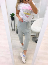 Kép betöltése a galériamegjelenítőbe: 3458 Ülepes pamut nadrág