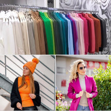 Kép betöltése a galériamegjelenítőbe: BASIC garbó pulóver / 9076