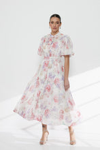 Kép betöltése a galériamegjelenítőbe: 5077 DALMACIA puffos ujjú ruha
