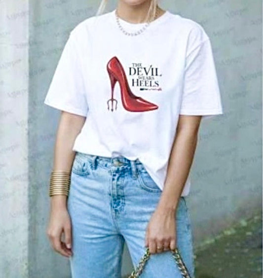 AG100 DEVIL pamut póló