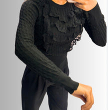 Kép betöltése a galériamegjelenítőbe: 56028 MENDY csipkés felső
