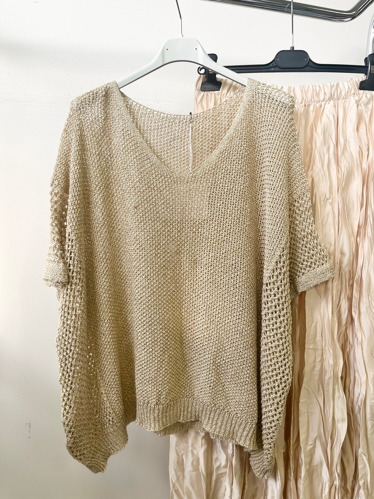 10726 GOLD LUREX felső