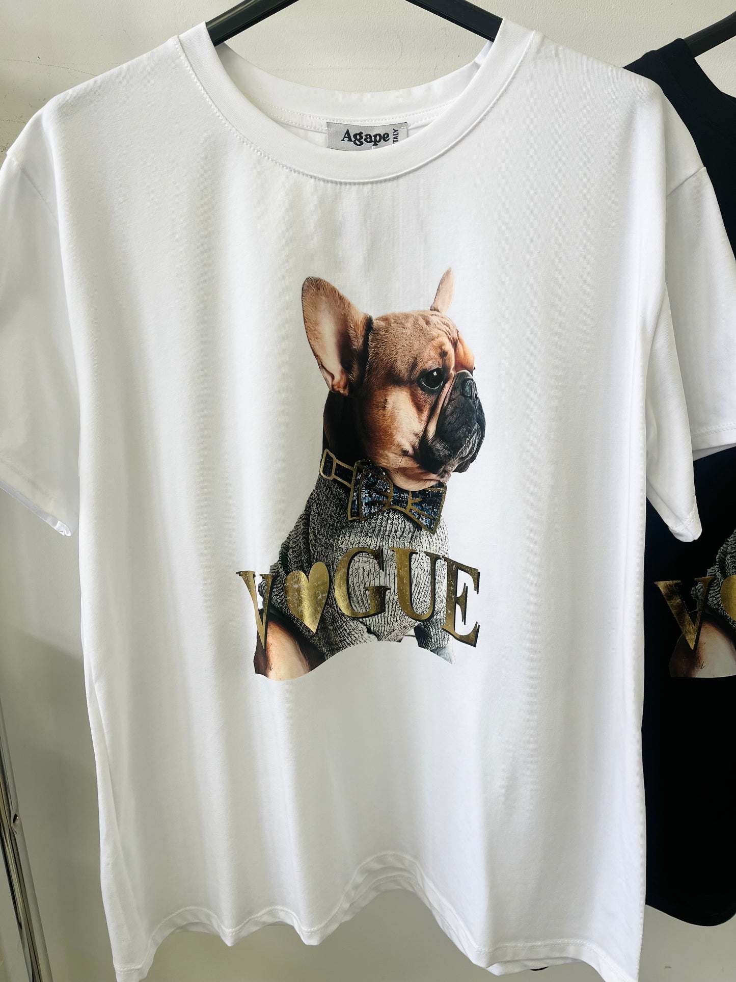 AG100 GOLD BULLDOG kutyás póló