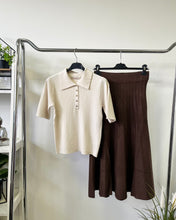 Kép betöltése a galériamegjelenítőbe: 63443 EMILY galléros rövid ujjú felső
