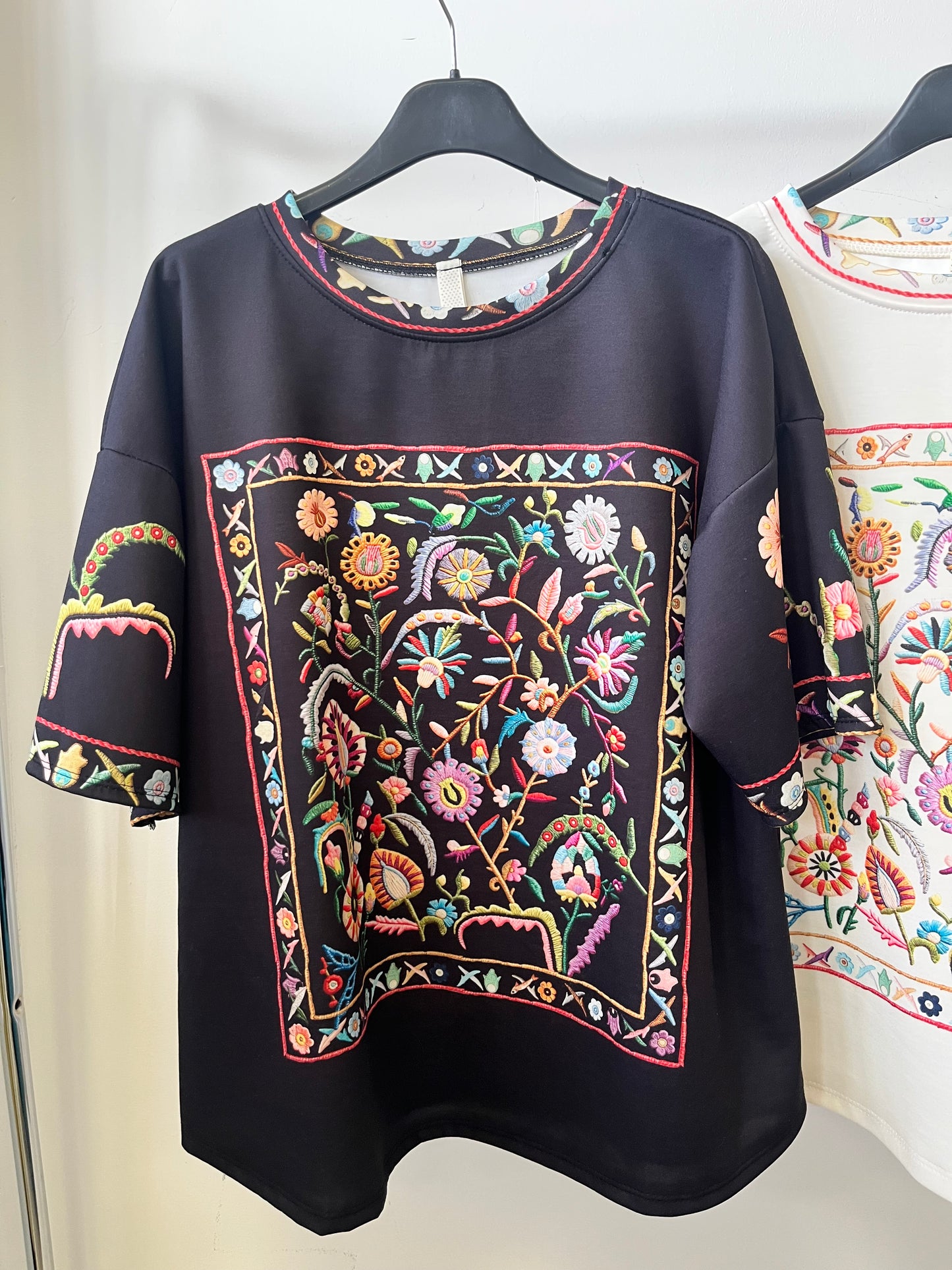 404 NELLA mintás oversize felső