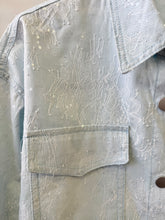 Kép betöltése a galériamegjelenítőbe: 57066 LORA csipkés flitteres oversize farmering
