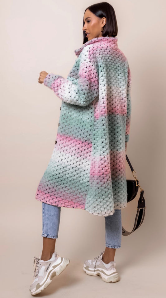 9451 CHUNKY oversize ing-kabát