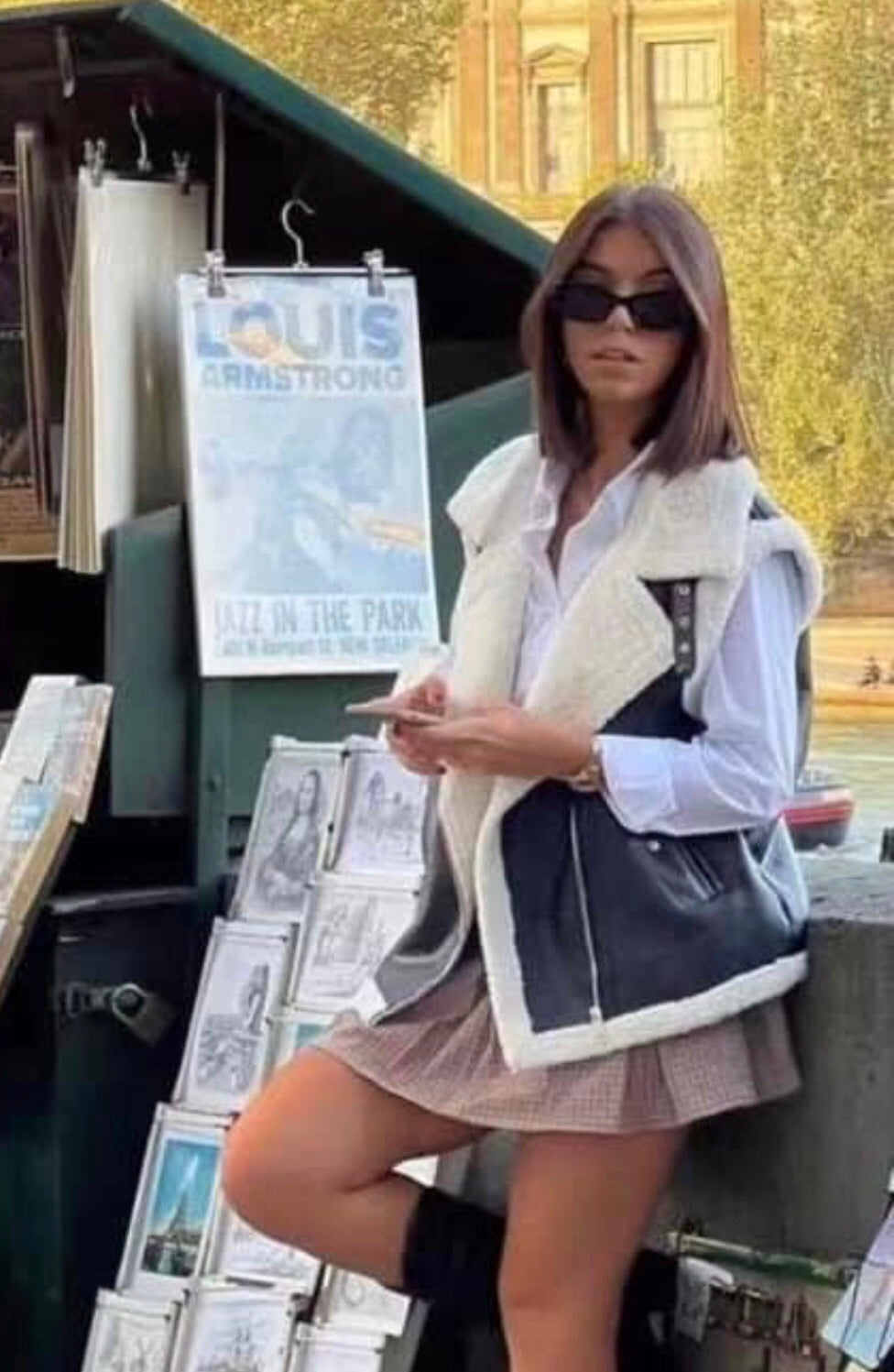3108 DORINA oversize műirha mellény