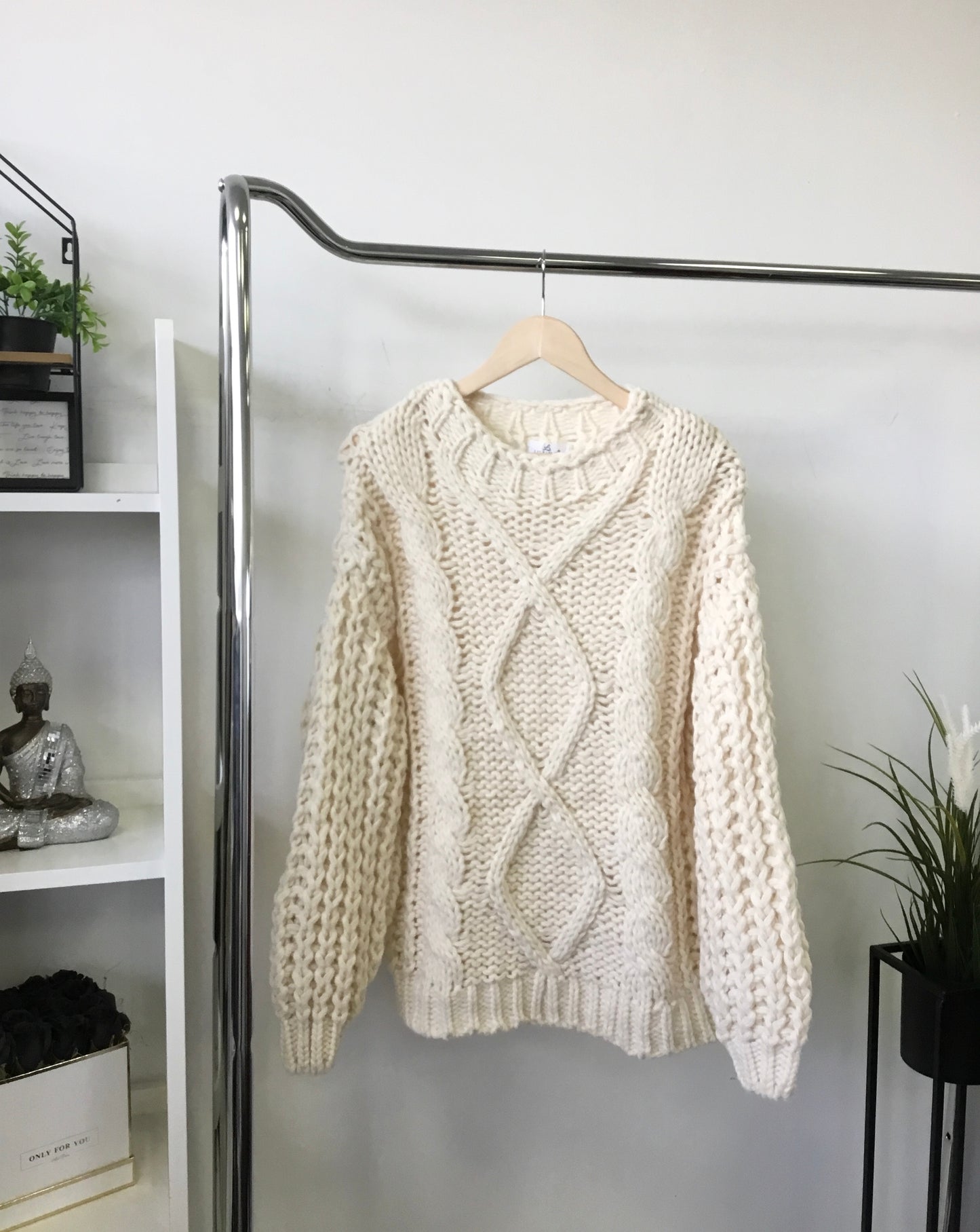 8724 HENY oversize  pulóver