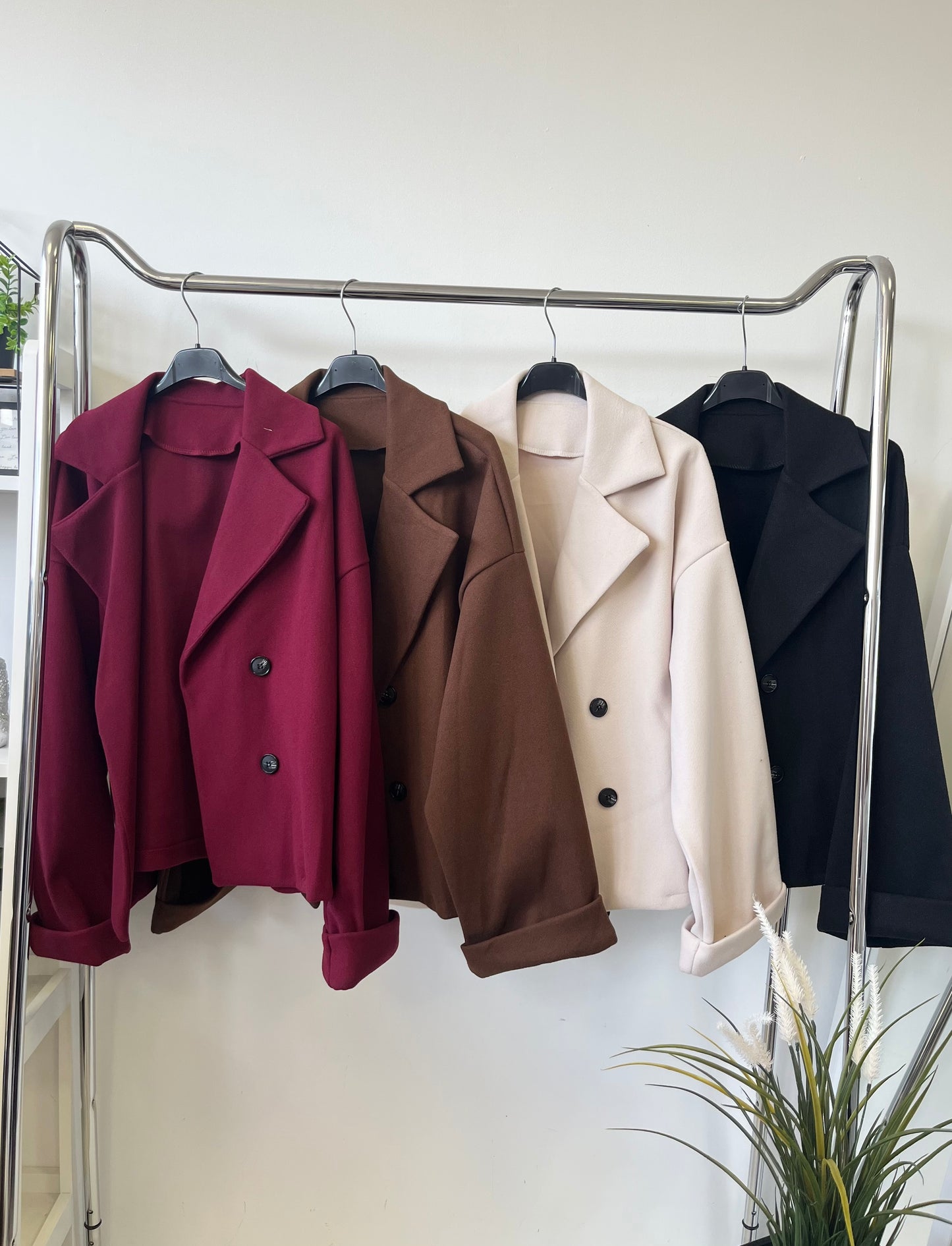 12885 LOTTE oversized átmeneti kiskabát