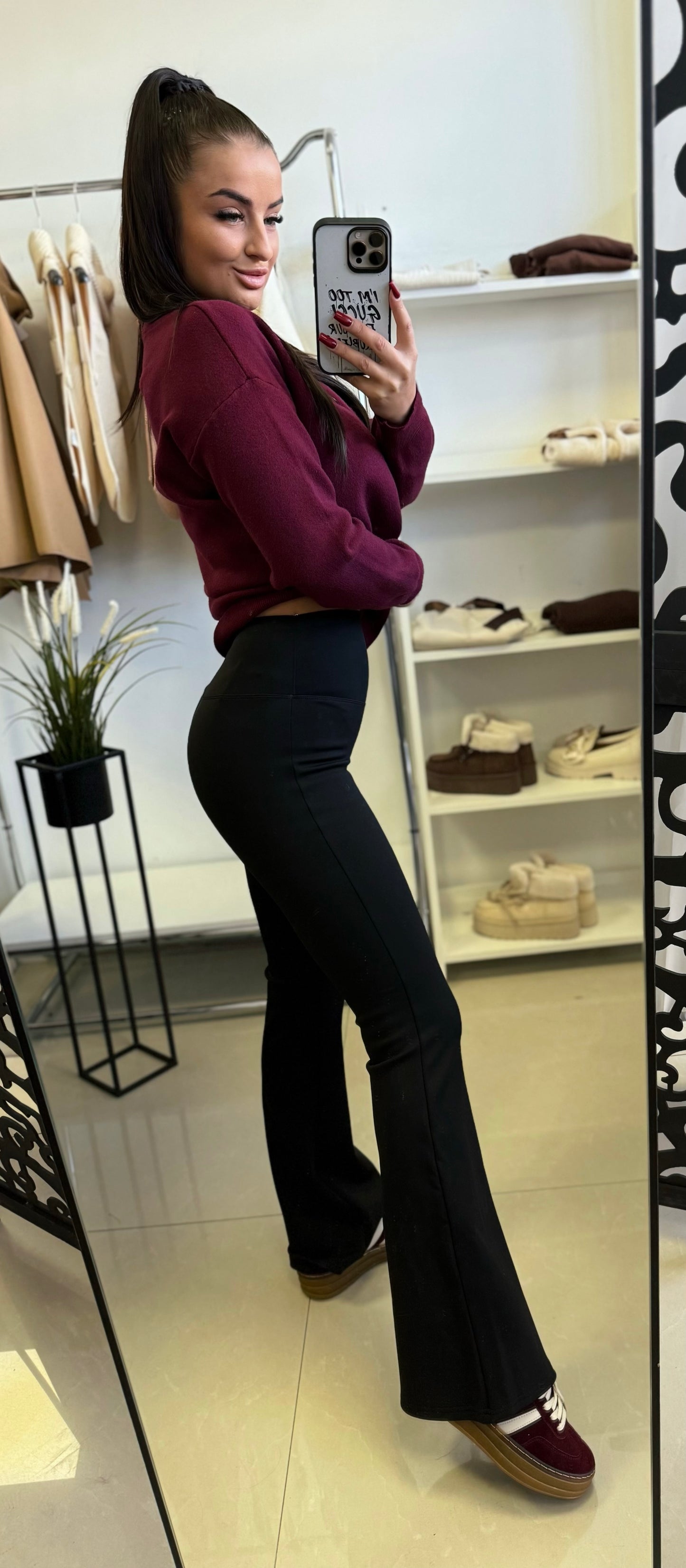 8571 BUNDÁS trapéz szárú leggings