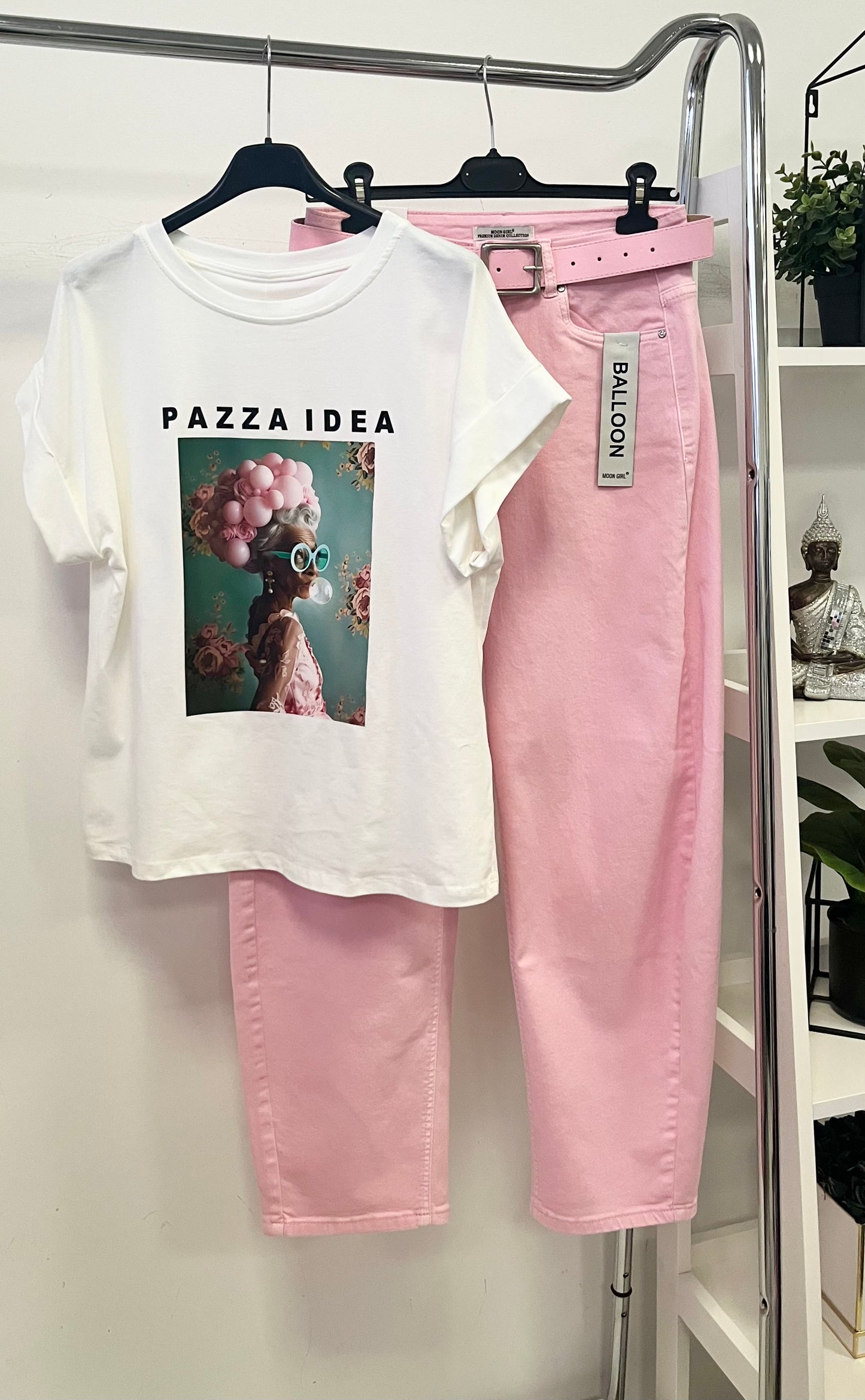 4305 PAZZA IDEA pamut póló