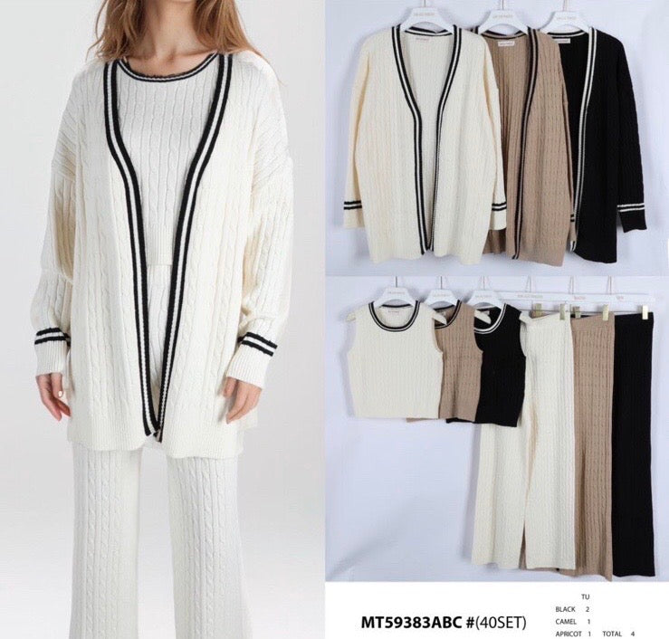 59383 AMADA 3 részes kötött szett