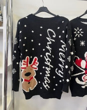 Kép betöltése a galériamegjelenítőbe: 3232 KARÁCSONYI kötött pulcsi
