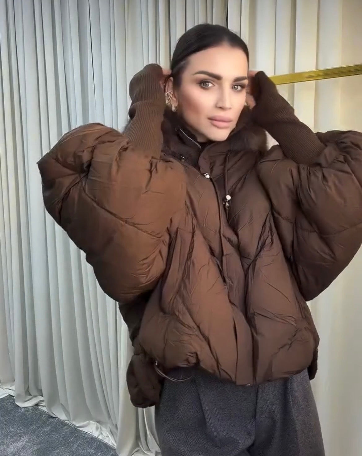8995 HENRIETT oversized passzés ujjú kabát