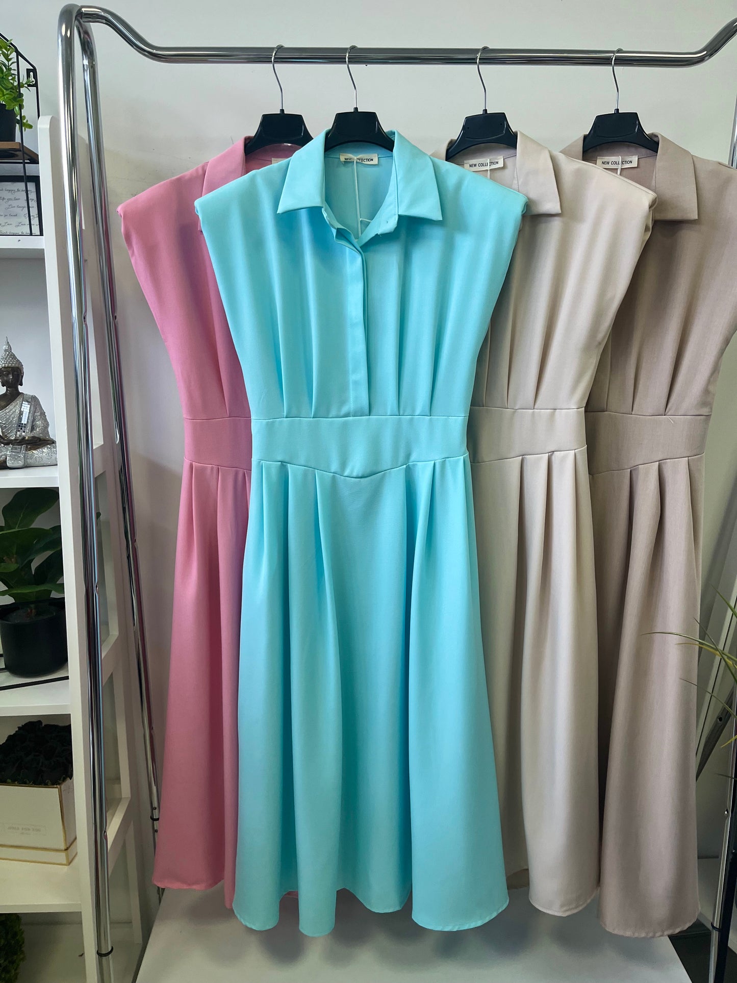 2552 SANDRA galléros zsebes ruha