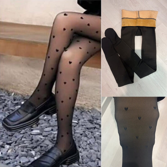 013 BUNDÁS szíves harisnya
