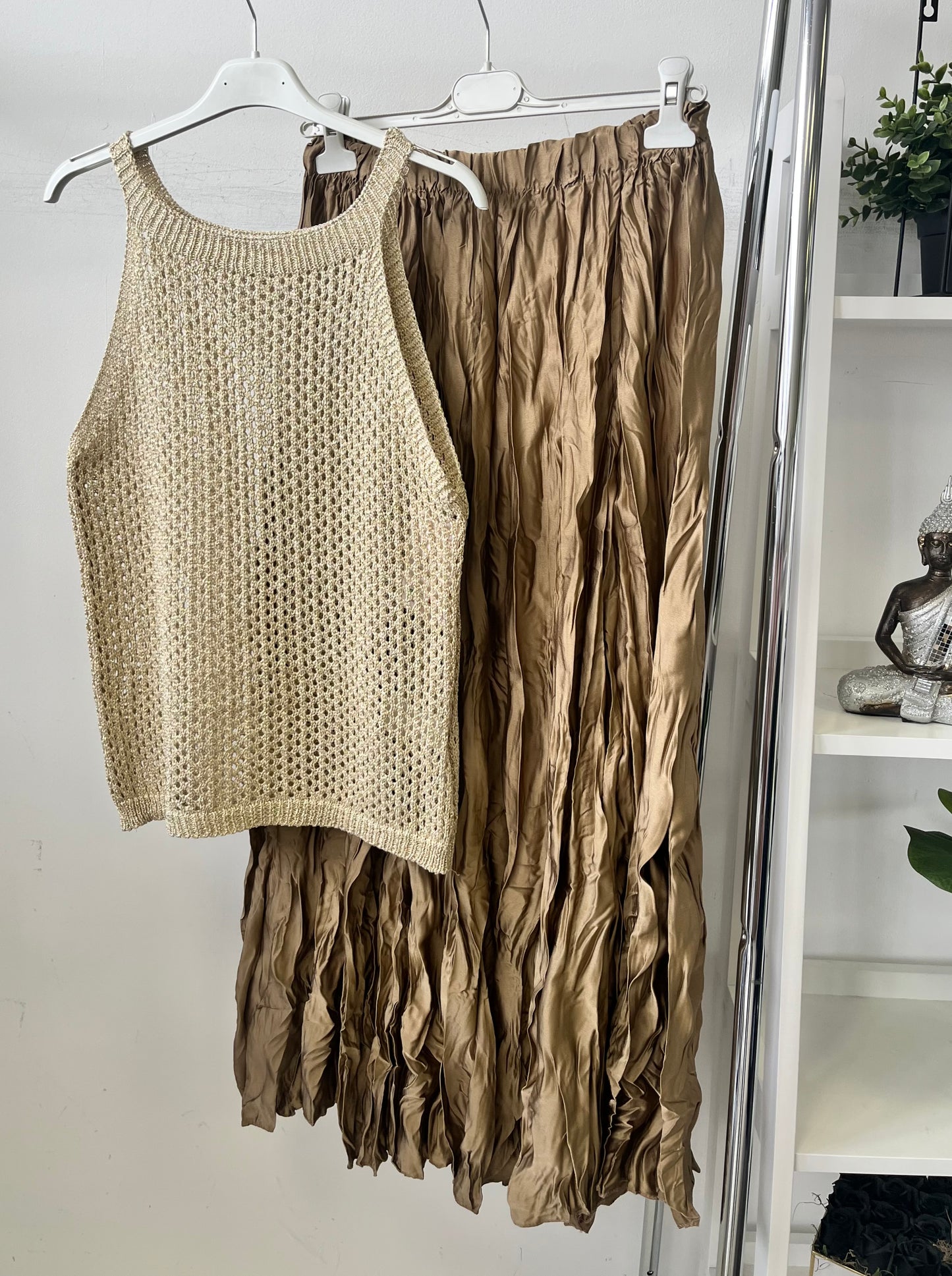 10910 LUREX lyukacsos top/felső