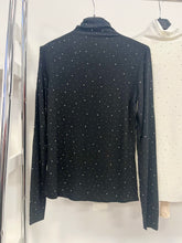 Kép betöltése a galériamegjelenítőbe: 3776 DALINA strasszos pamut felső
