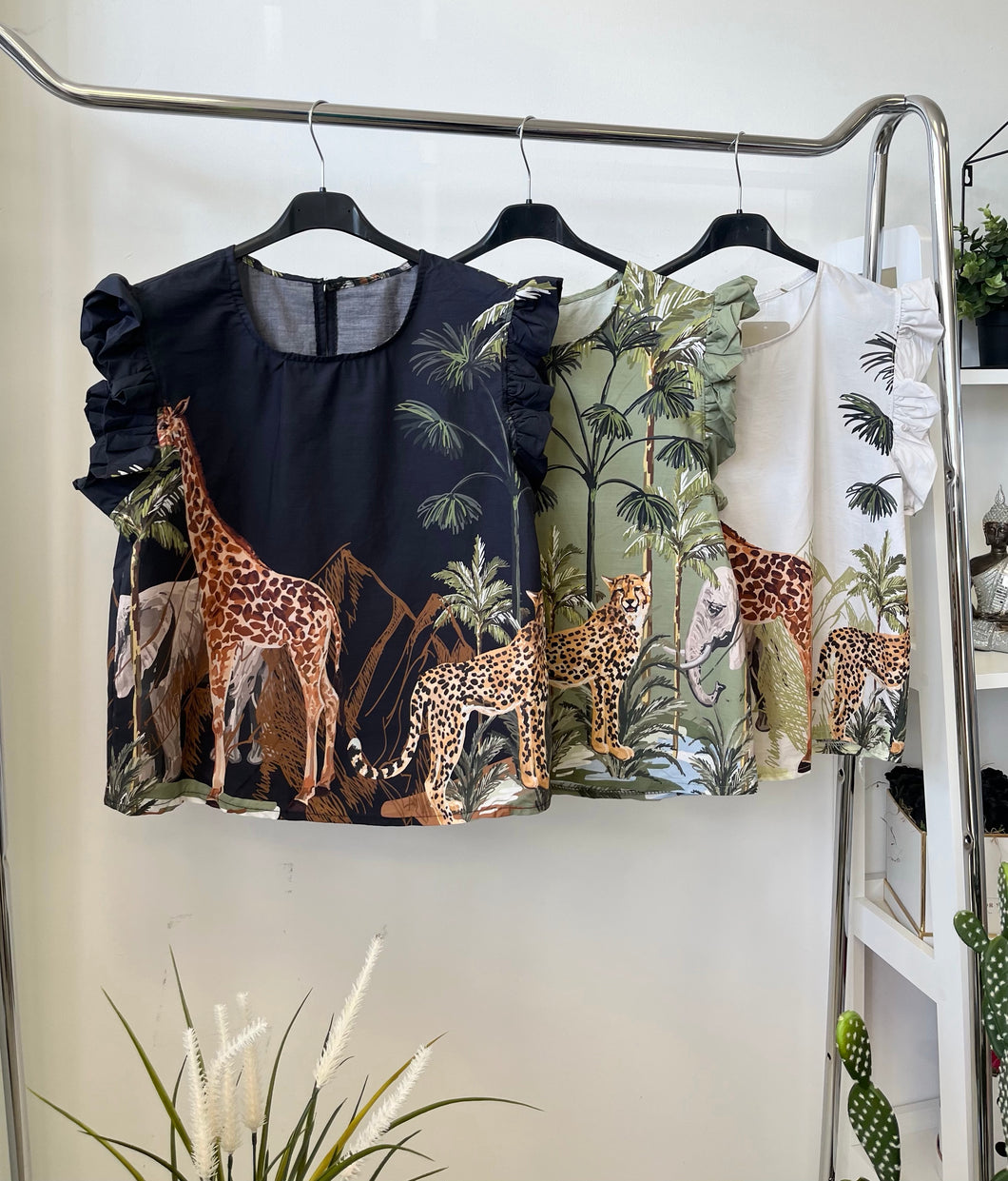 9555  ZSIRÁF vászon felső