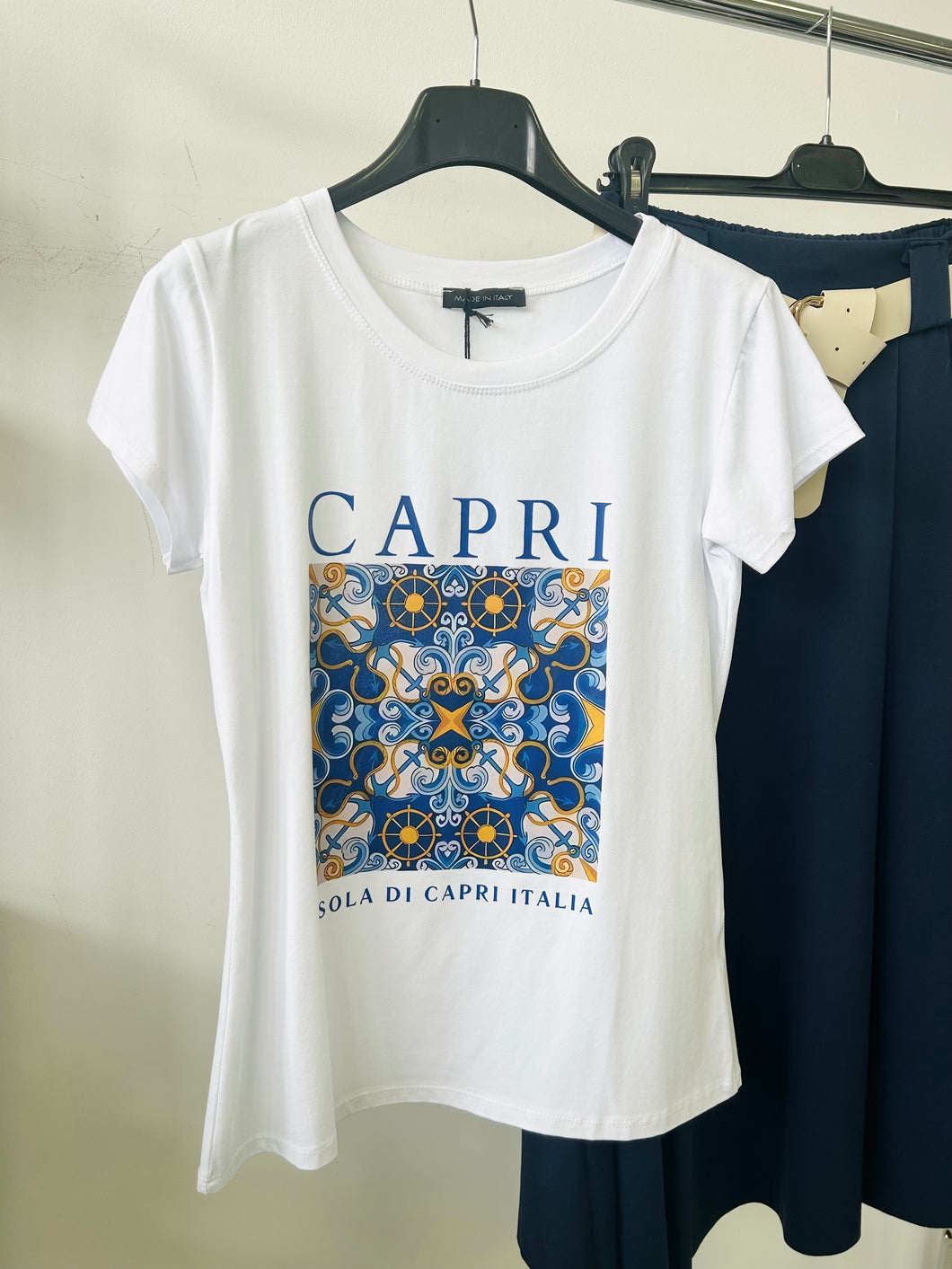 2415 CAPRI ITALIA pamut póló