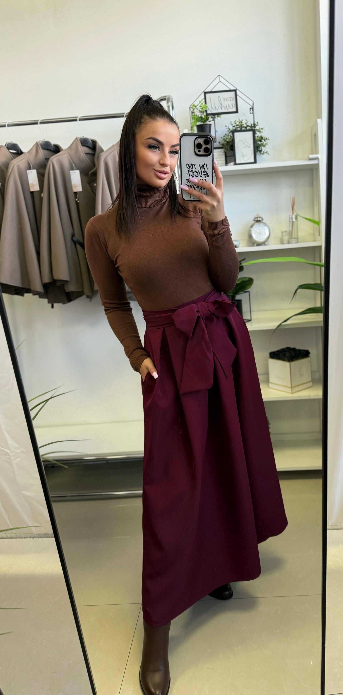 8019 MIRELLA nagy masnis maxi szoknya